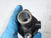 Picture of Thermostat Housing Cap Cover off 2001 Kubota V1505E V1505 Diesel Engine off Ransomes AR250 Mower