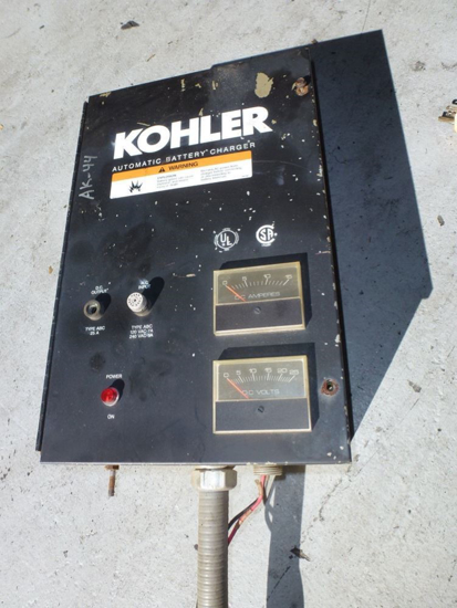 Picture of Automatic Battery Charger 120/240V 1 Phase off Kohler Generator Fast Response 50