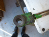 Picture of Tonge Position Hydraulic Cylinder AN182251 John Deere 920 930 820 Moco Disc Mower AN182674