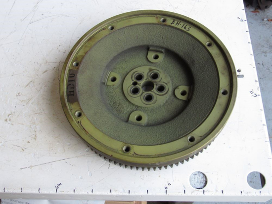 Picture of John Deere AM880124 Flywheel & Ring Gear Yanmar 3TNE68C Diesel Engine 2500E 2500A 2500 Mower