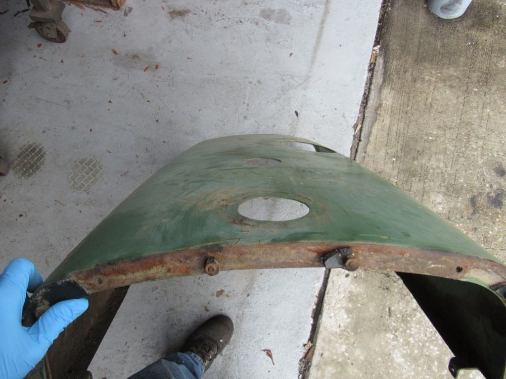 Eastern Triangle Enterprises LLC E-Store. John Deere AR72377 Hood off ...