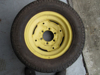 Picture of Galaxy Turf Special 27/12LLx15 Tire on John Deere JD3047 Rim 27/9.5-15 Wheel 27x12-15 27x12.00-15