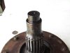 Picture of Kubota 35533-43712 Front Axle Shaft Hub to Tractor 35533-43710 35533-43713