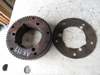 Picture of Hydraulic Pump Belt Drive Pulley Sprocket off Princeton Teledyne Forklift w/ D1105 Kubota Flywheel