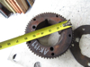 Picture of Hydraulic Pump Belt Drive Pulley Sprocket off Princeton Teledyne Forklift w/ D1105 Kubota Flywheel