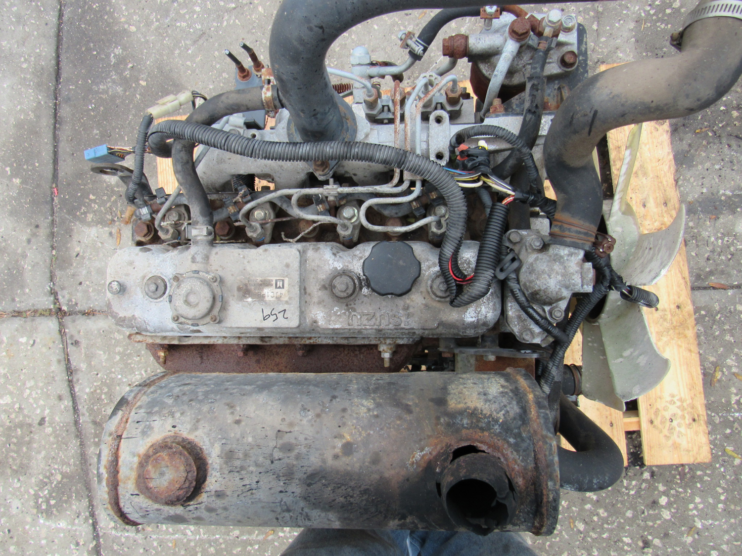 Eastern Triangle Enterprises Llc E-store. Isuzu 4jc1 Diesel Engine 2.2l 