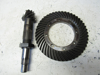 Picture of Massey Ferguson 3705790M91 Main Rear Ring & Pinion Differential Gears 1160 Tractor