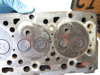 Picture of Kubota Cylinder Head w/ Valves V1505-E Engine Jacobsen 2810881