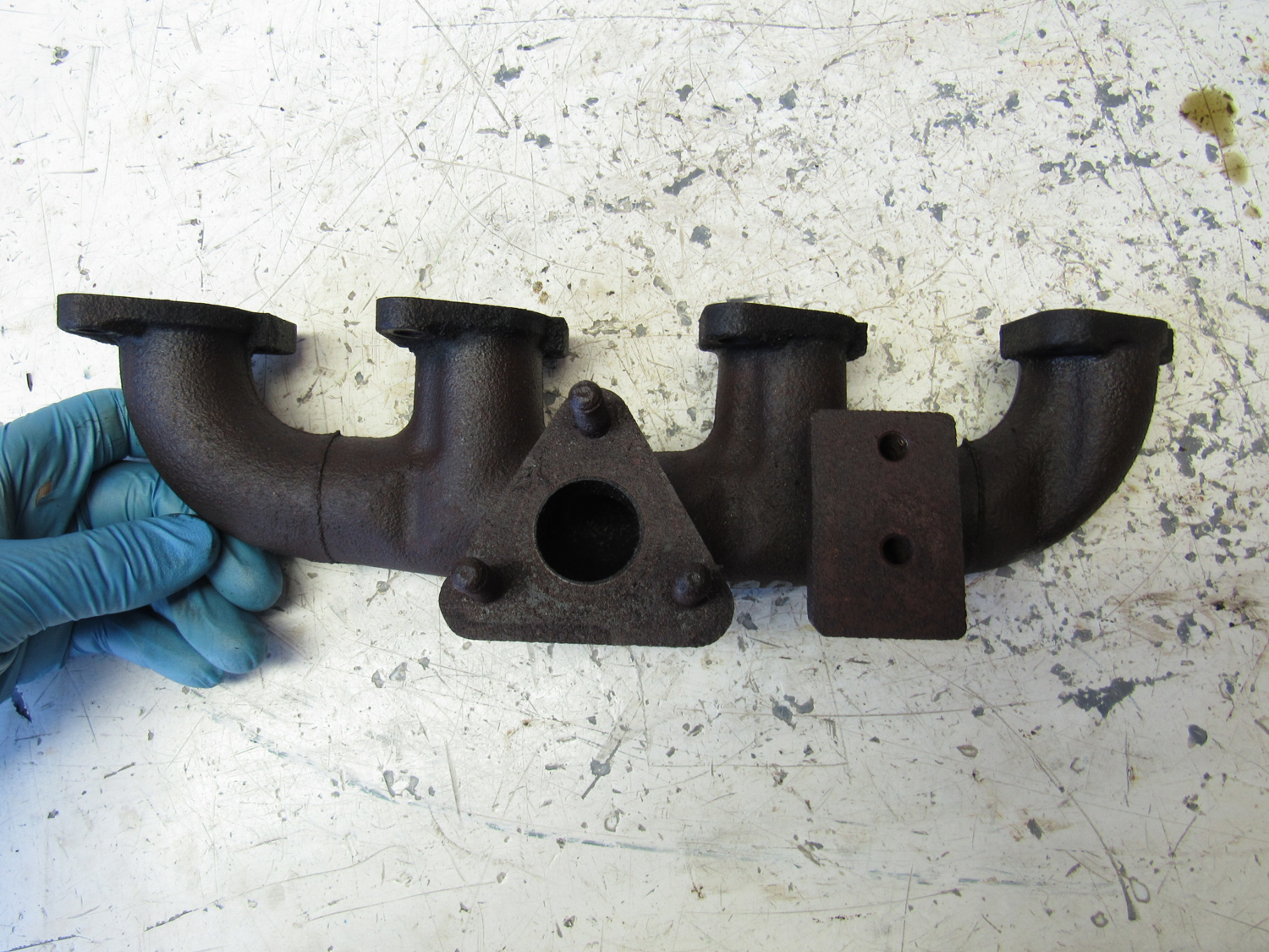 Eastern Triangle Enterprises LLC E-Store. Kubota Exhaust Manifold V1505 ...