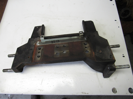 Picture of Kubota 1J586-18743 DPF Base Bracket off V3800-CR-TI-EV13