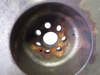 Picture of Kubota 1J715-25010 Flywheel off V2607-CR-T-EF08 1J715-2511