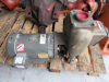 Picture of Unused FloMax 10 21365 Bronze Pump without Baldor 5HP 230/460V Electric Motor Separating pump and motor.