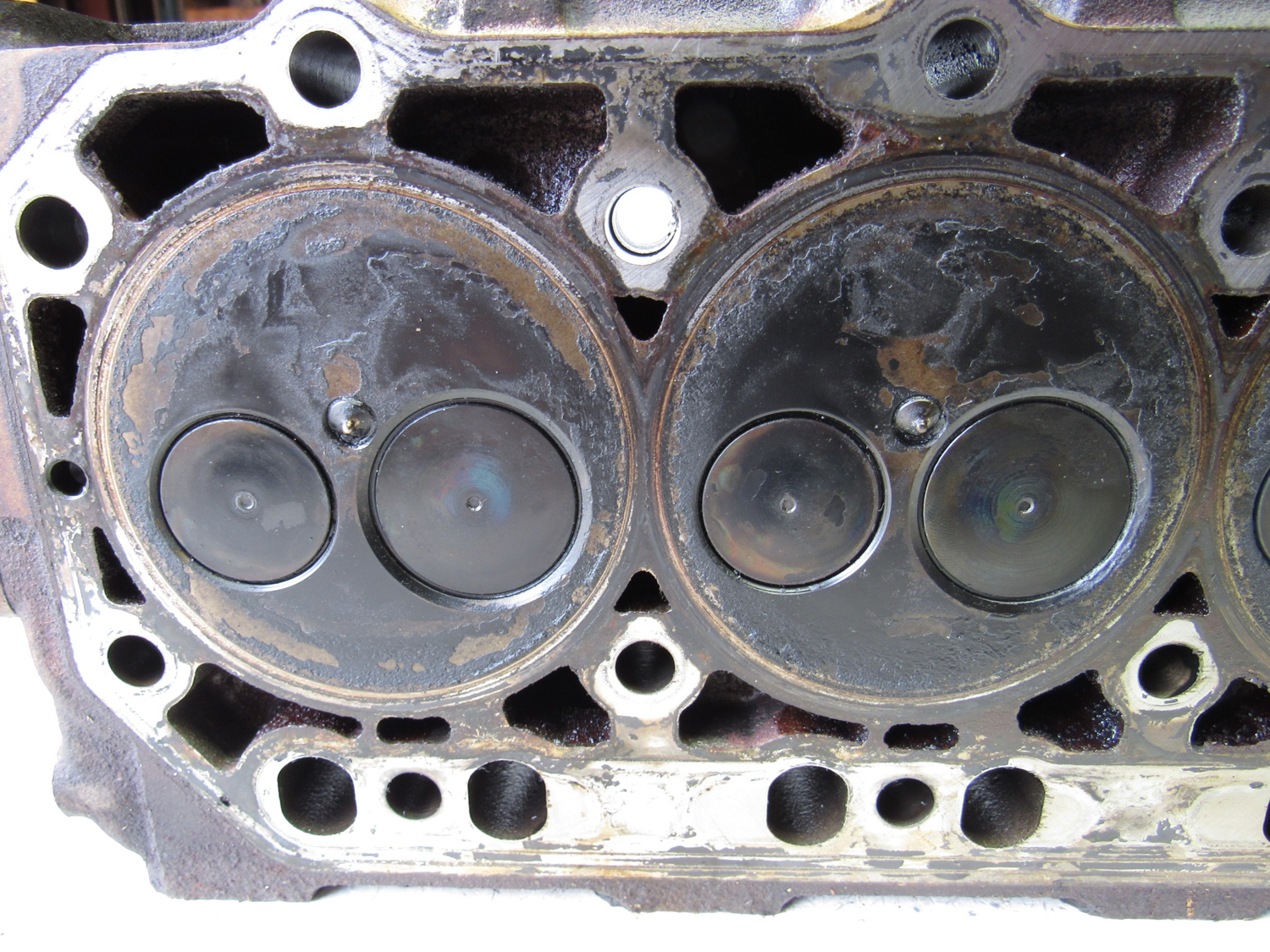 Eastern Triangle Enterprises LLC E-Store. Cylinder Head w/ Valves off ...