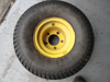 Picture of Trac-Gard C/T 20x10.00-8 Turf Tire on John Deere Rim Wheel 7500 7700 8500 8700 Mower