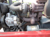 Picture of 1999 Kubota D1105T Turbo Diesel Engine Motor Power Unit 1530 Hours Rated 32.8HP w/ Radiator Hood Frame