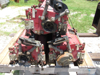 Picture of Set of 3 Toro 8 blade 03238 Reels Cutting Units 32" 3100D Reelmaster Mower