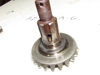 Picture of Lely 4.1201.0063.0 Disk Drive Pinion Gear Shaft for Optimo 240 280 320 Disc Mower 4120100630