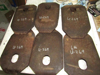 Picture of 3 New Holland 86572263 Skid Shoes Plates 615 616 617 Disc Mower