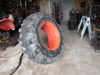 Picture of Kubota TC050-00880 TA040-27730 Tire and Rim Set Pair 17.5-24 Rear  Tractor Tire